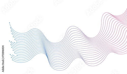 abstract wavy background