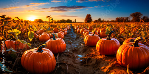 Immerse yourself in the eerie and festive atmosphere. Pick your own pumpkins straight from the field. Fun activities for all ages including hay rides and corn mazes. © na9179126124