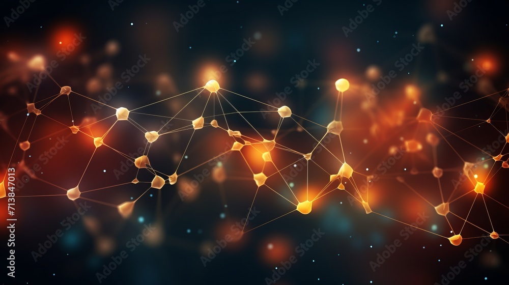 Dynamic network grid ever changing electric spark like structure abstract background Dynamic network grid ever changing electric spark like structure abstract background