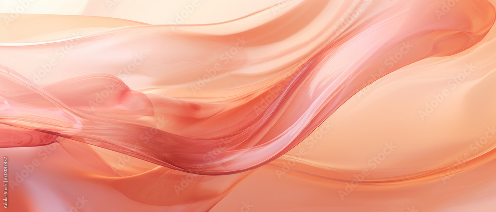 Abstract Coral Fluid Artwork Abstract Coral Fluid Artwork