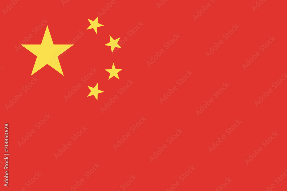 China flag national emblem graphic element illustration template design. Flag of China- vector illustration China flag national emblem graphic element illustration template design. Flag of China- vector illustration