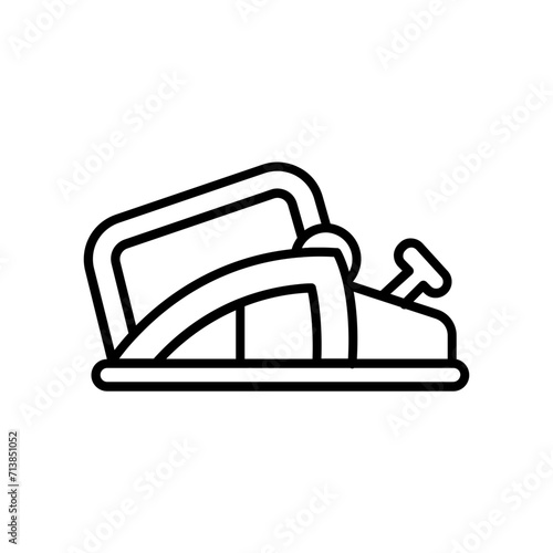 Planer icon. outline icon