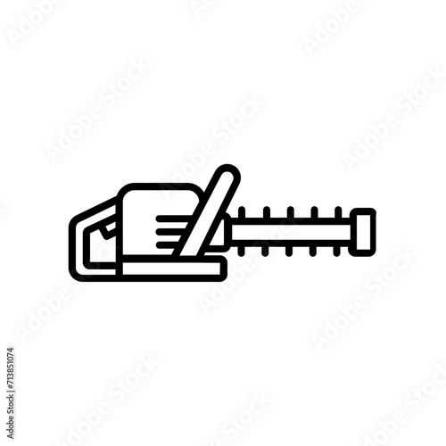 Hedge Trimmer icon. outline icon