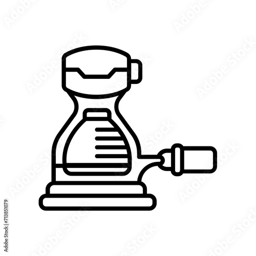 Orbital Sander icon. outline icon