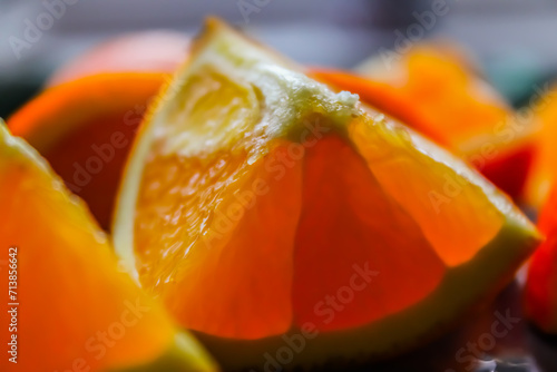 zdrowa swieza pomarańcz pełna witamin 