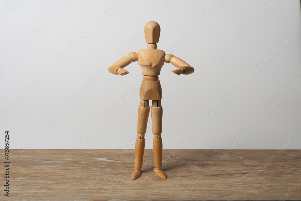 Gliederfigur, Gymnastik, Rückenschule Gliederfigur, Gymnastik, Rückenschule