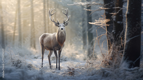 Beautiful reindeer