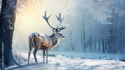 Beautiful reindeer