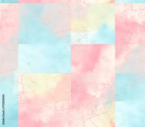 Pastel Acid Wash, Fabric Pattern, Seamless Pattern.