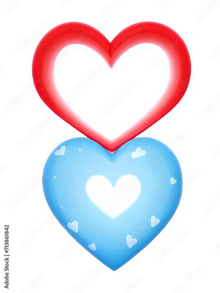 heart shaped candies isolated on white heart shaped candies isolated on white