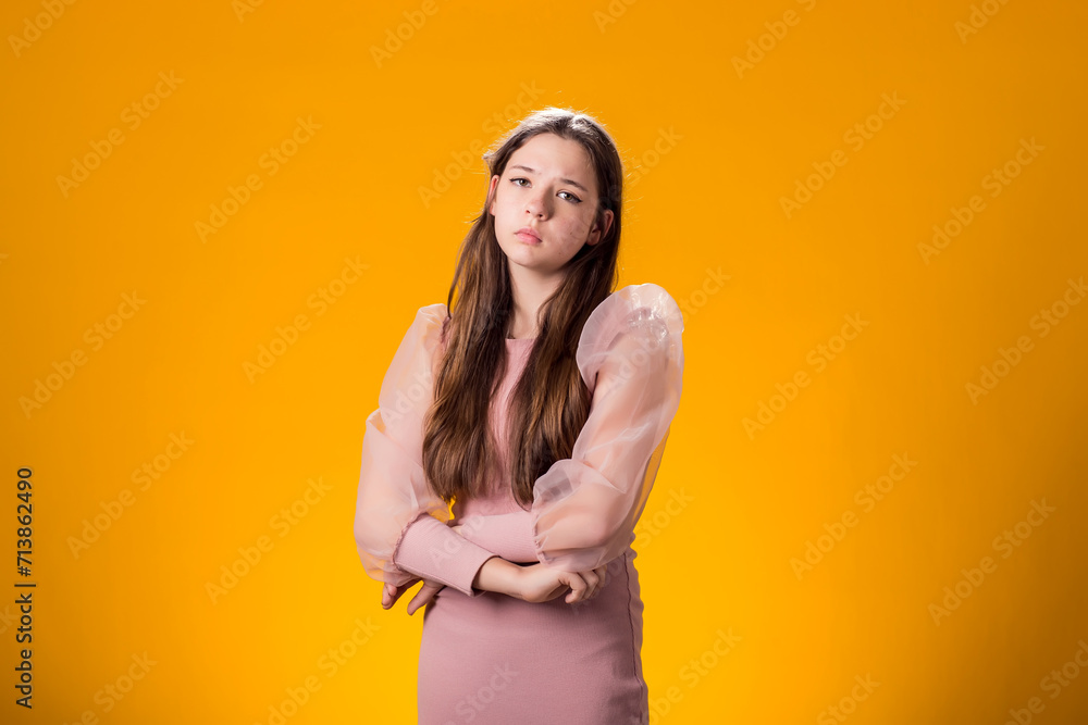 Desolate Moments. Frustrated Kid Girl in Emotional Distress.. Desolate Moments. Frustrated Kid Girl in Emotional Distress..