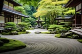 garden architecture in Japanese houses