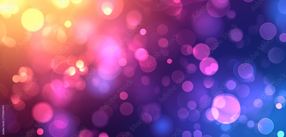 abstract bokeh background