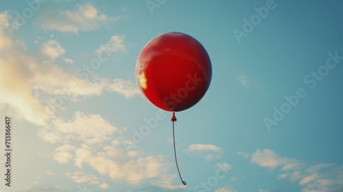 a circle balloon, full frame, frontal shot, ultra realistic, 8k photo
