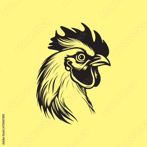 Chicken Head Vector Images