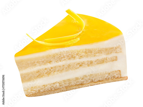 Torte mit Zitronen und Hintergrund transparent PNG cut out Lemon Tart © PhotoSG