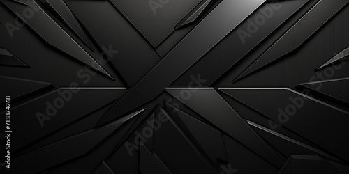 Sharp black lines, Steel fiber material dark texture elegant.