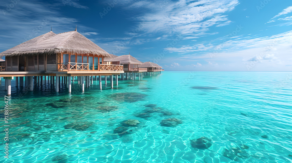 Clear Turquoise Waters: Ultimate Relaxation in Maldives Getaway
