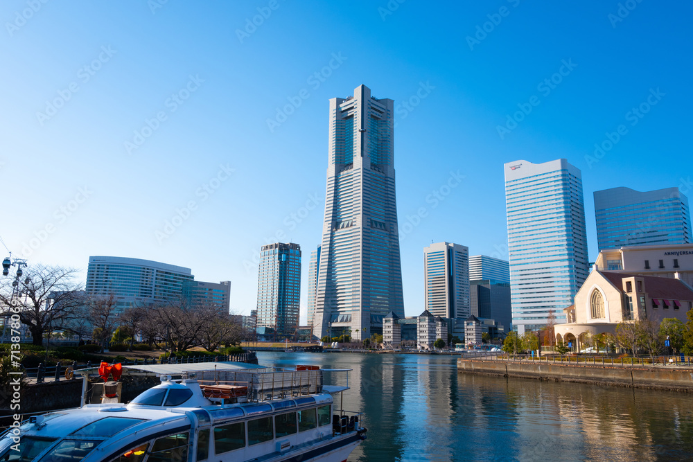 Fototapeta premium 横浜ランドマークタワー