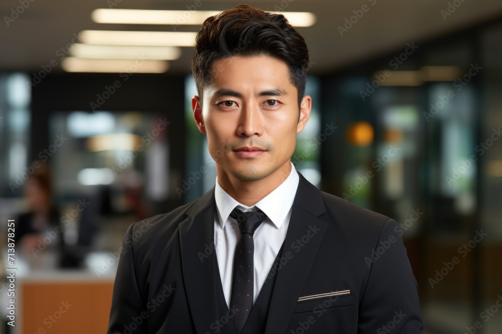 Corporate Professional in Modern Office Corporate Professional in Modern Office