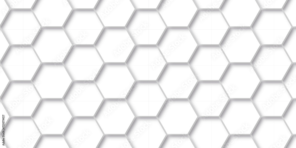 Abstract background with hexagons honeycomb technology texture. Hexagonal shape structure light seamless geometric background. Surface polygon pattern with digital hexagon and futuristic business. Abstract background with hexagons honeycomb technology texture. Hexagonal shape structure light seamless geometric background. Surface polygon pattern with digital hexagon and futuristic business.