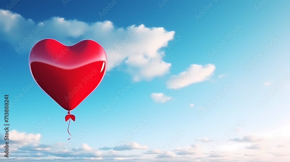 Obraz premium Valentine's Day background with hearts, love and romance background