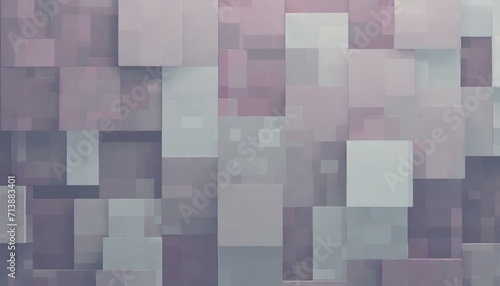 Polygonal flat decorative background with mosaic