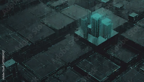 cyber dark building blocks
