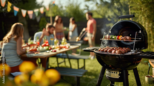 Backyard Barbecue: Casual Festive Atmosphere