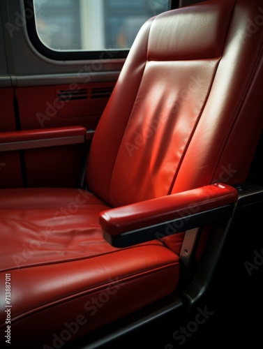 Red Seat in Railway © Thorsten Ulbricht