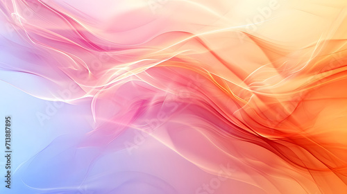 vibrant wave color background with warm colors