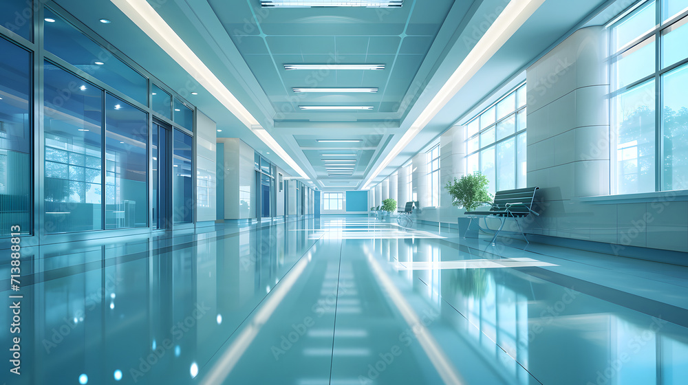 hospital corridor, hallway in hospital, hospital interior, hospital background hospital corridor, hallway in hospital, hospital interior, hospital background
