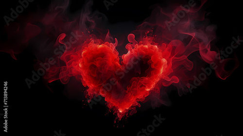 Valentine's Day background with hearts, love and romance background