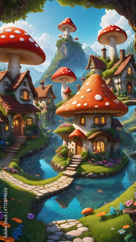 Mushrooms House