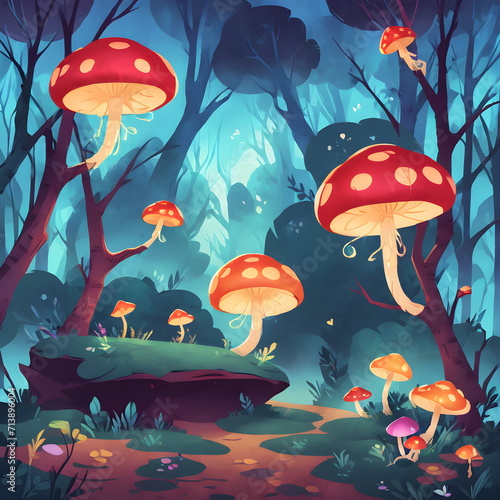 Fly mushrooms