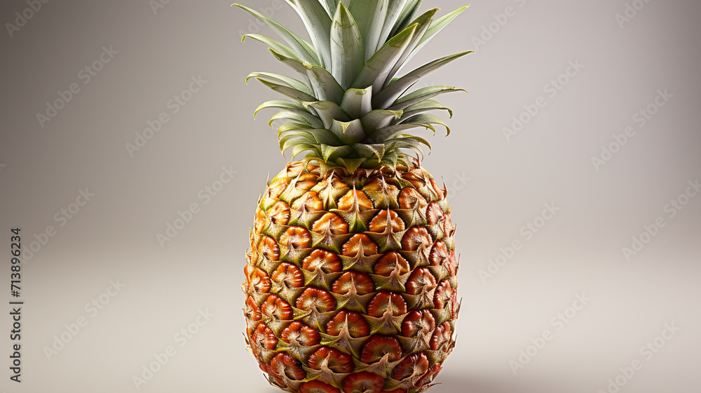 pineapple on a table pineapple on a table