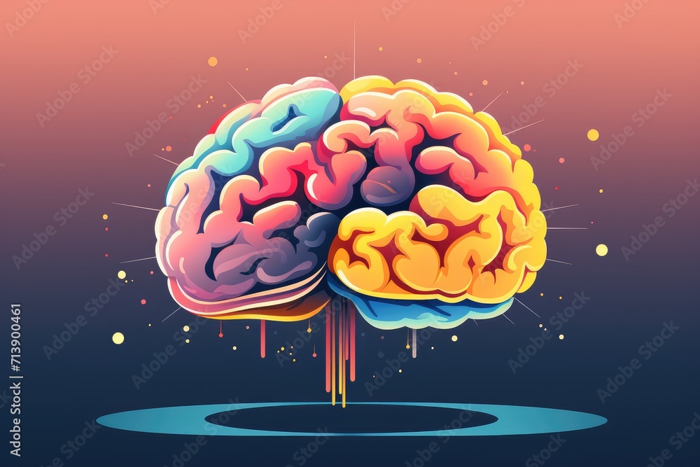3D Vector illustration human brain and mind tree organic growth of intelligence mind. Cartoon concept art anatomy. Creative design of thought, anatomy. Medical icon neurology intelligence patterns. 3D Vector illustration human brain and mind tree organic growth of intelligence mind. Cartoon concept art anatomy. Creative design of thought, anatomy. Medical icon neurology intelligence patterns.