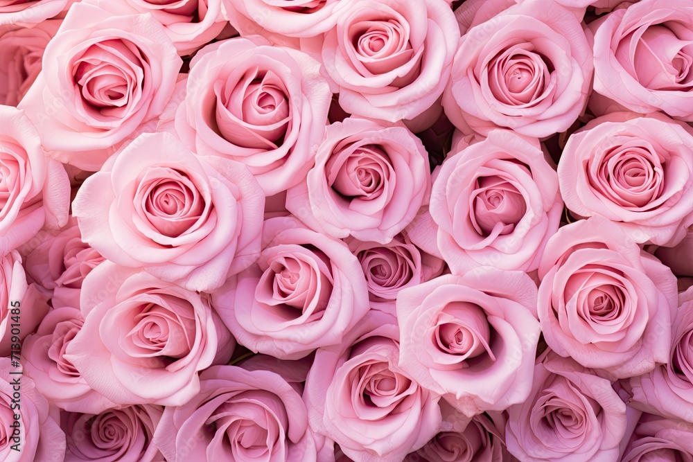 Pink roses as background Pink roses as background