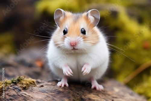 Phodopus campbelli, a dwarf hamster by Campbell's. photo