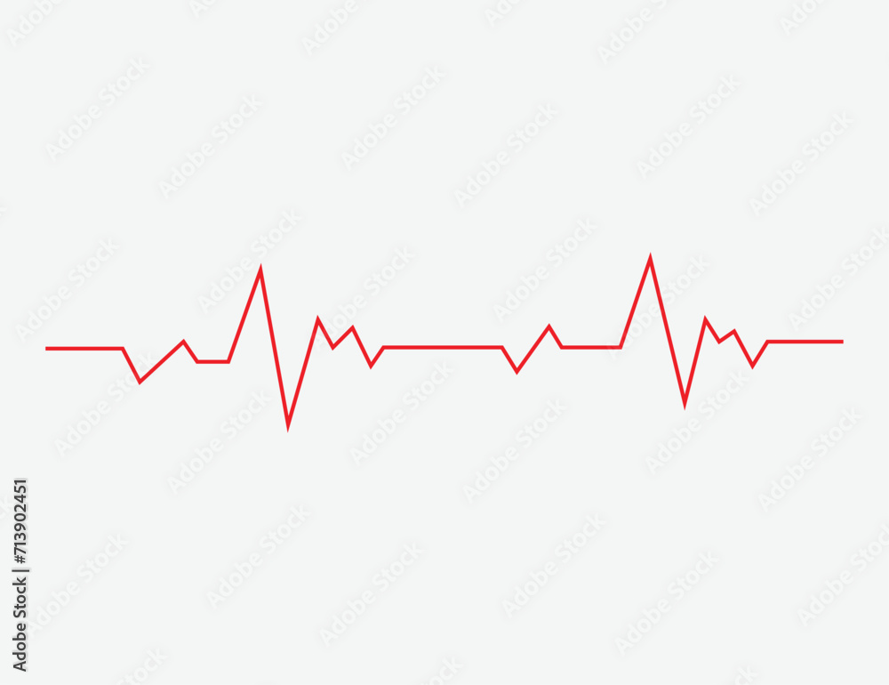 Heartbeat pulse vector line icon. Pulse isolated on white background. Heartbeat, cardiogram. Vector illustration for medical offers and websites. Heartbeat pulse vector line icon. Pulse isolated on white background. Heartbeat, cardiogram. Vector illustration for medical offers and websites.