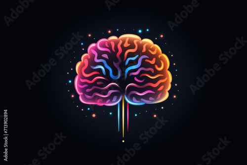 3D medical illustration human brain anatomy. Intelligence, wisdom and psychology cerebral organ mind intellect. Health medicine neurology network. Cerebellum artistic body's center for thought ideas