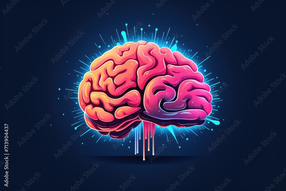 3D brain icon vector space illustration, cognitive science, educational psychology, cognitive neuroscience learning, colorful brain system, neurogenesis, thinking brain, nuclear medicine, memory 3D brain icon vector space illustration, cognitive science, educational psychology, cognitive neuroscience learning, colorful brain system, neurogenesis, thinking brain, nuclear medicine, memory