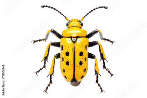 Citrus Longhorn Beetle Isolated on Transparent Background