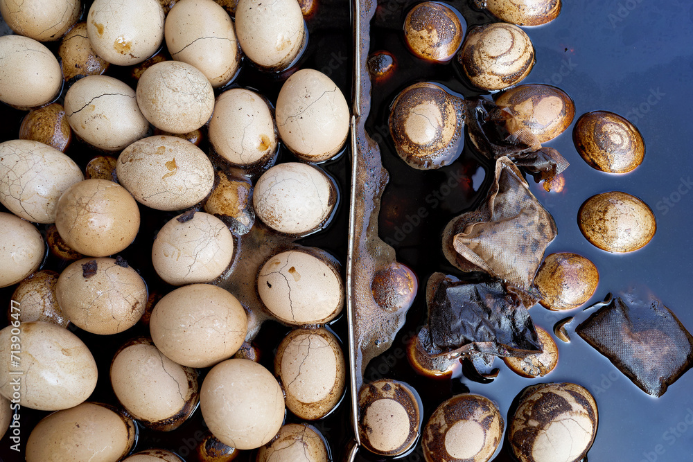 traditional tea egg food background traditional tea egg food background