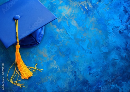 Graduation Announcement High School College Card 5 x 7 Background Image 