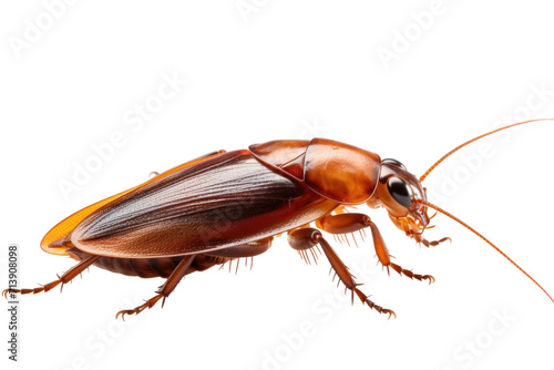 Cockroach Isolated on Transparent Background