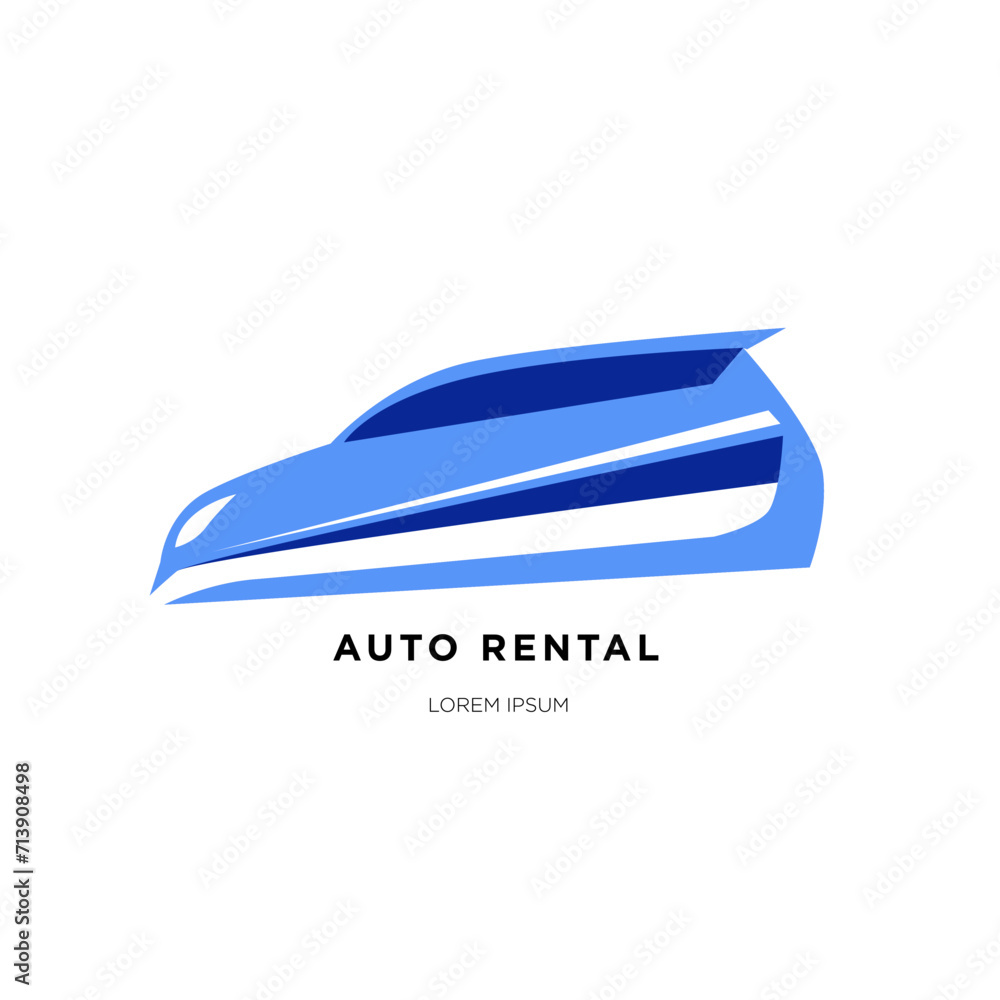 business logo design of a car