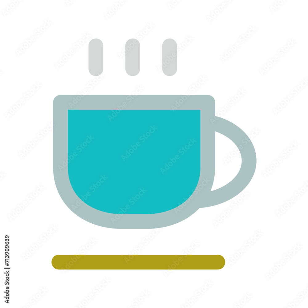 Coffee drink or tea illustration icon vector Coffee drink or tea illustration icon vector
