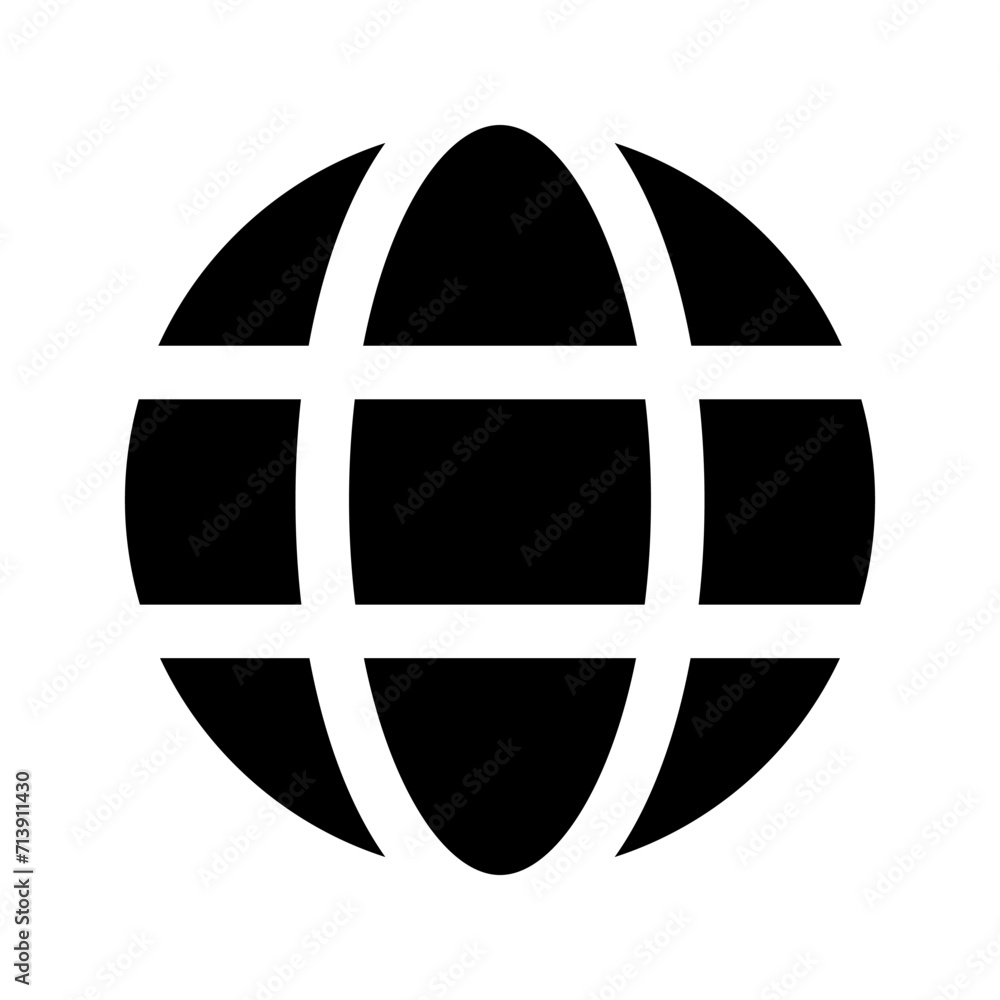 Globe internet icon vector illustration Globe internet icon vector illustration