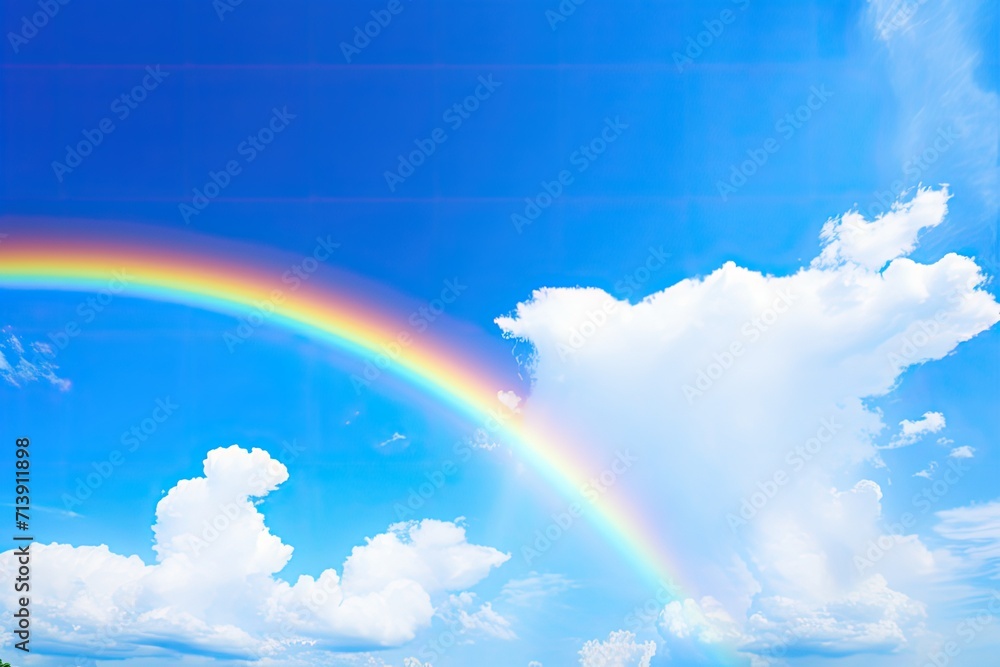Gorgeous sky rainbow. Gorgeous sky rainbow.